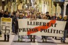 Tallen la C-14 durant 15 minuts per reclamar l'alliberament dels polítics