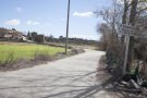 Ossó vol dotar de voreres l'accés a Castellnou per millorar la seguretat