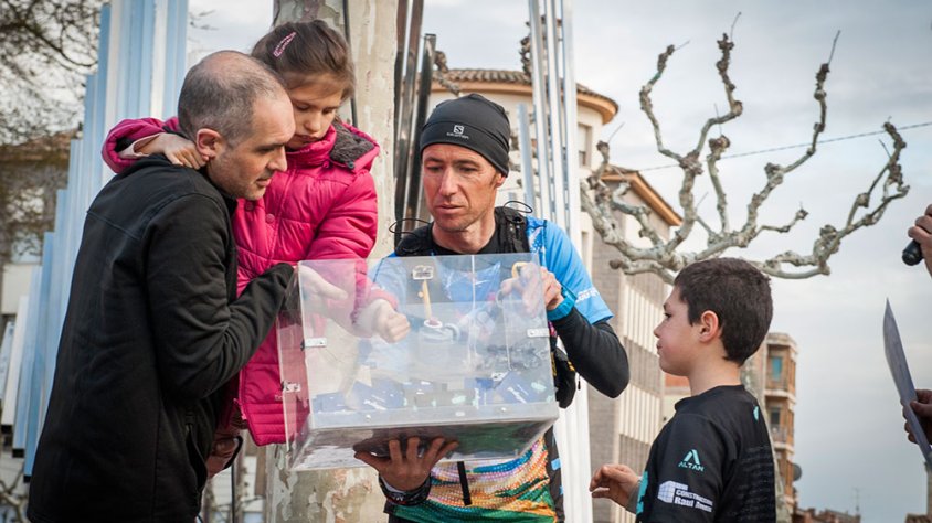 El moment del sorteig dels premis