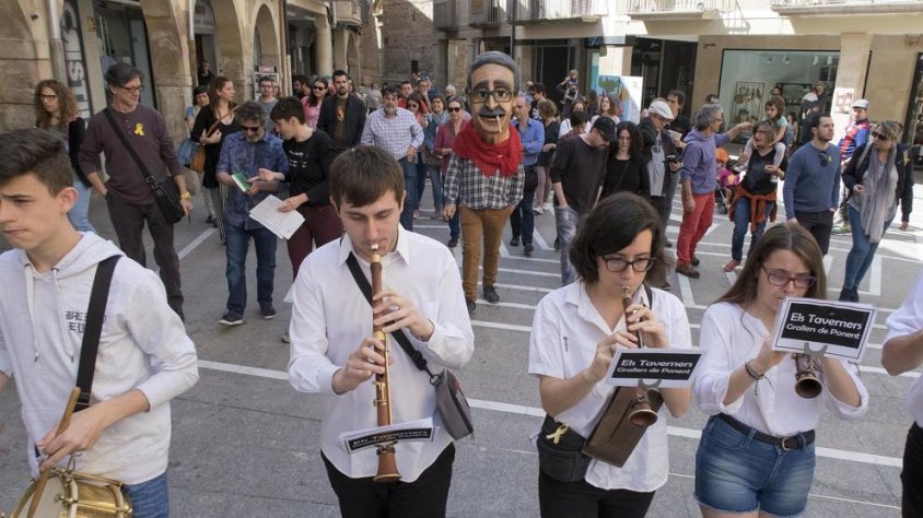 La ruta pel centre per reivindicar Pedrolo