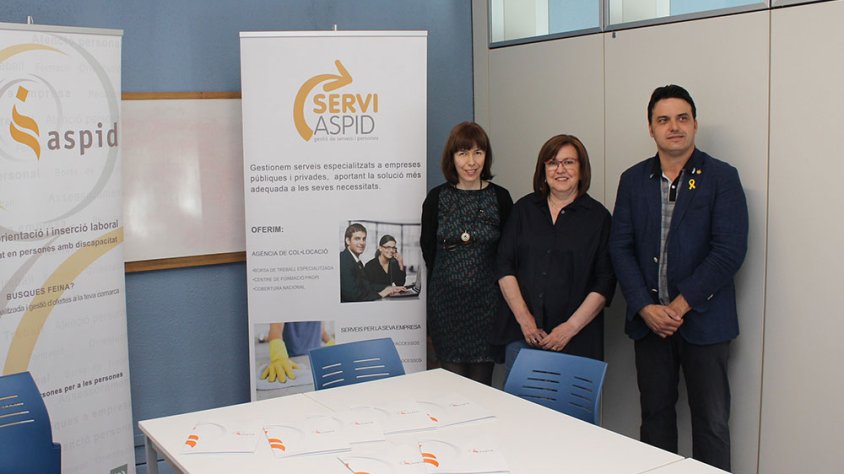 Avui s'ha presentat el nou local d'ASPID