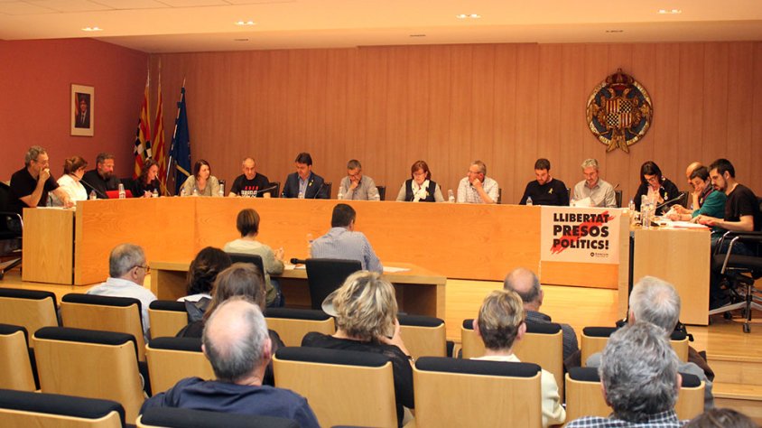 Un moment de la sessió del Ple celebrat dijous passat