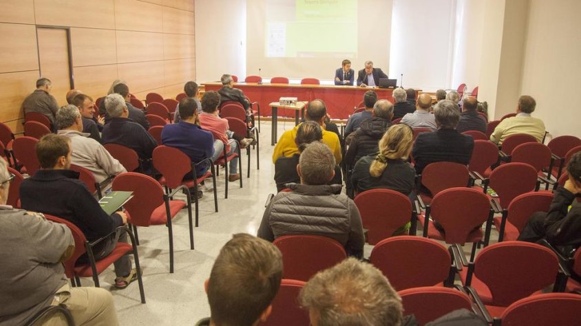 Imatge de la jornada tècnica celebrada ahir a Tàrrega