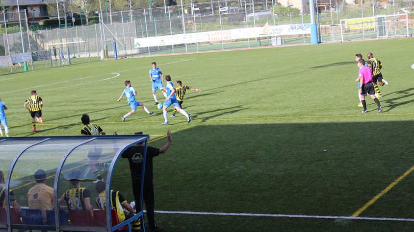 La jugada en què es va generar el gol