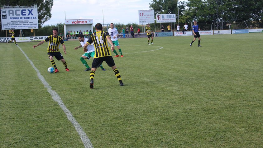 Un moment del partit contra el Balàfia