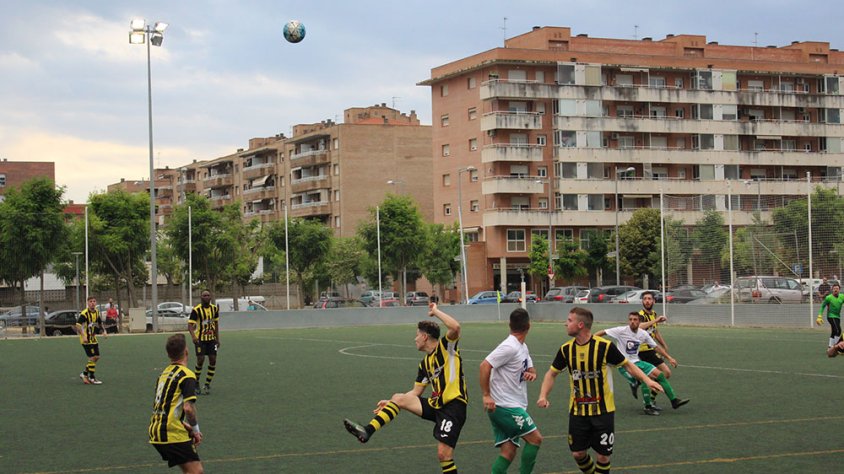 Un moment del partit contra el Balàfia