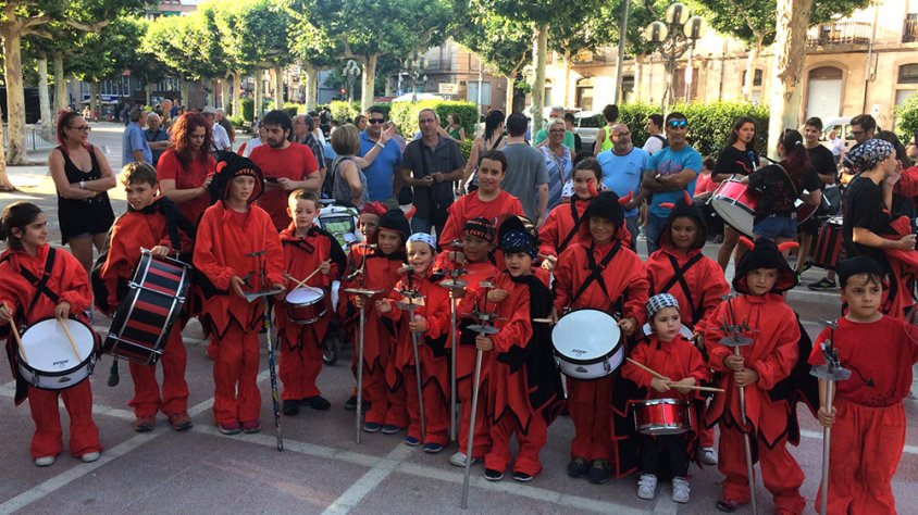 La colla infantil de diables de BAT