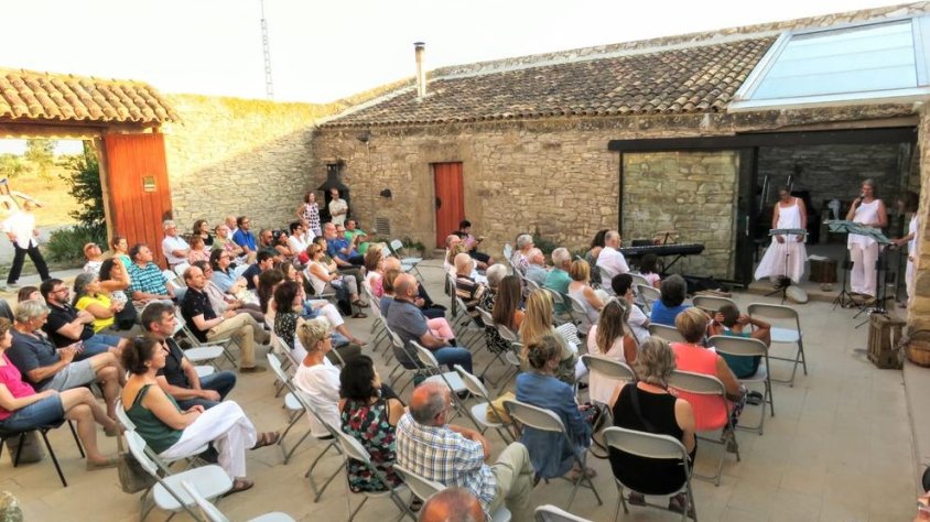 Un moment del concert del grup Mezzos