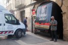 Una camioneta queda atrapada en un túnel a Tàrrega