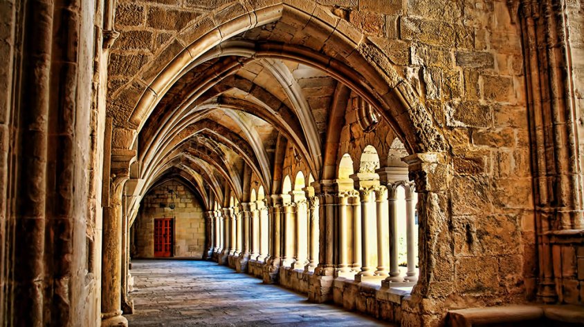 El claustre del Monestir de Vallbona