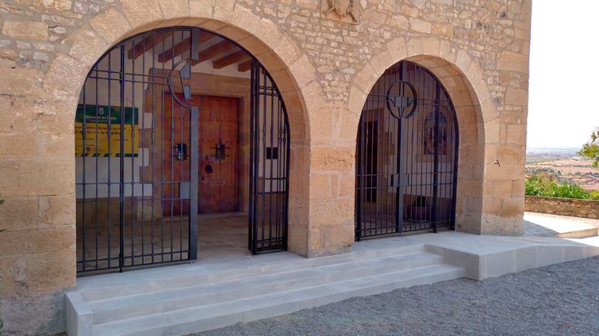 Les noves escales d'accés a l'ermita del parc de Sant Eloi