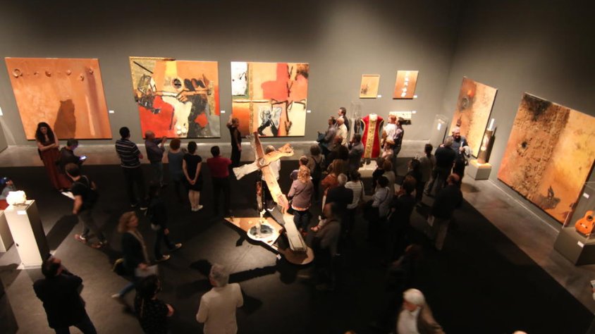 El Museu de Lleida va acollir al maig l’exposició ‘Agramuntophitecus’ amb motiu de l’Any Guinovart