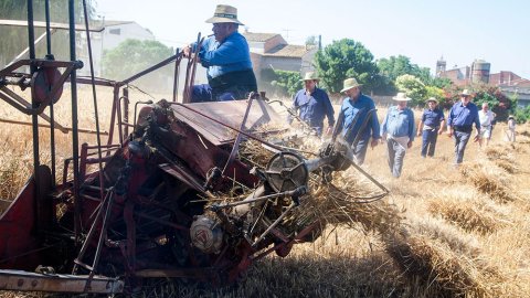Una de les màquines que van participar en la demostració de sega