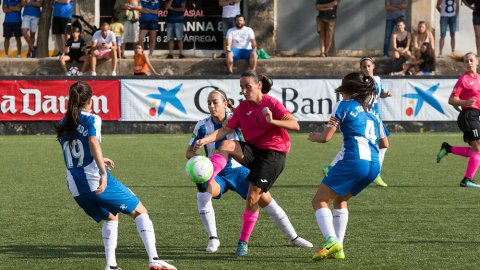 Un moment d'un dels partits