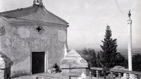 La vella Ermita de Sant Eloi als anys 50