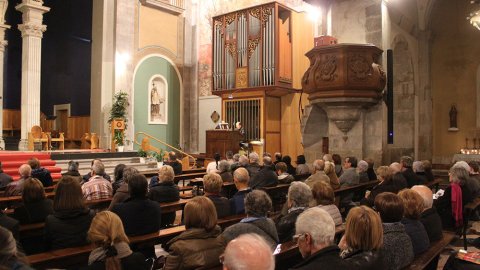 Assistents al concert d'orgue a la Parròquia el 4 de novembre 2018