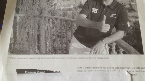 15. Àngel Mateu ens envia un record que guarda des del 2004