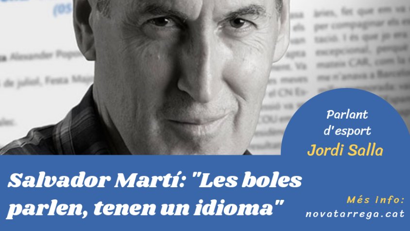 Jordi Salla parla d'esport amb Salvador Martí