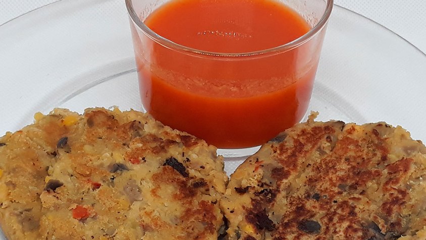 Hamburguesa de cigrons, una alternativa més per augmentar el consum de llegums