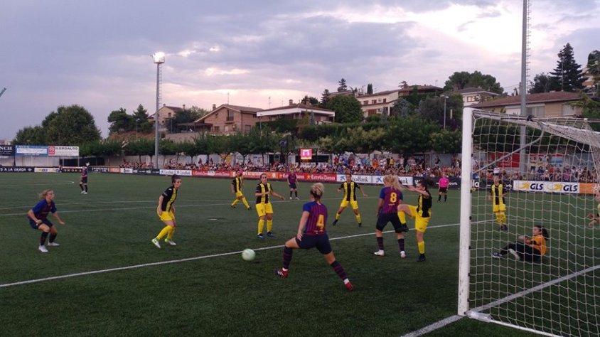 Un dels partits que es van disputar ahir a Tàrrega