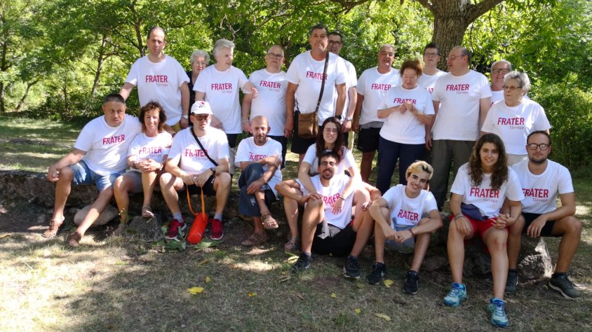 Foto de família de les Colònies de la Frater 2019