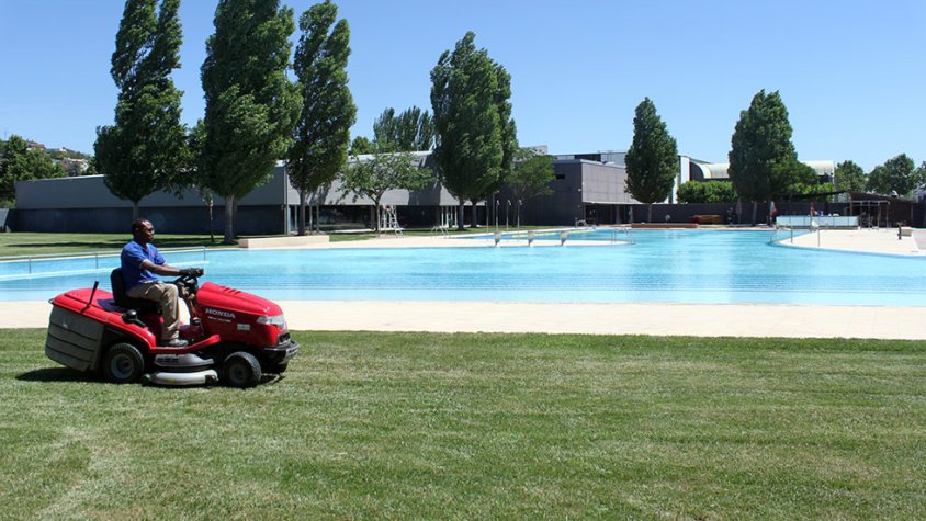 Imatge d'arxiu de les actuals piscines municipals de Tàrrega