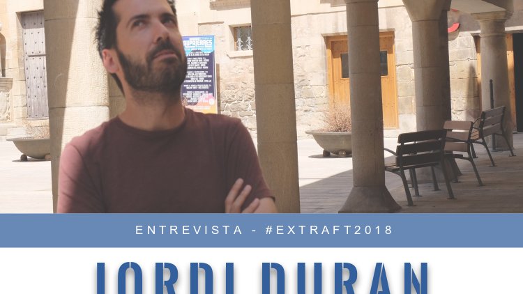 Anunci de l'entrevista a Jordi Duran a l'especial de FiraTàrrega 2018