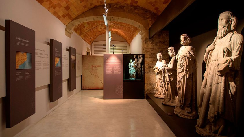 La sala "Tragèdia al Call - Tàrrega 1348"