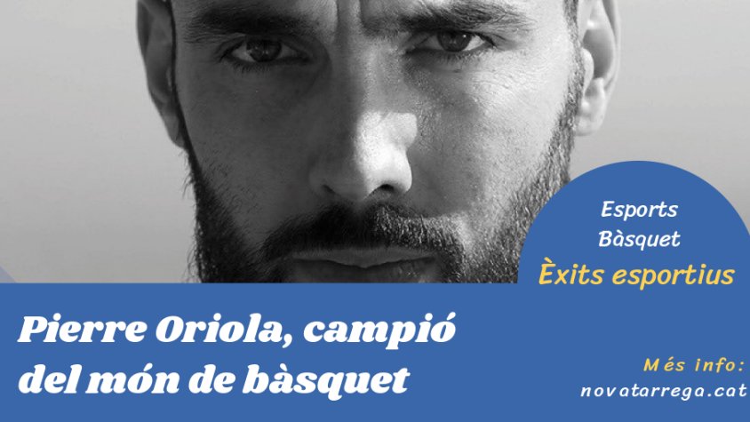 La proclamació de Pierre Oriola campió del món de bàsquet, a 'Esports'