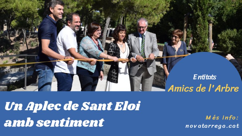 Els Amics de l'Arbre expliquen com van viure enguany l'Aplec de Sant Eloi