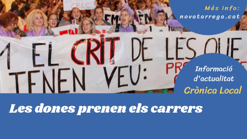 Obrim 'Crònica Local' amb la marxa feminista del 20S