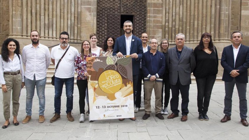 L'ajuntament i els respresentantes del sector del dolç van presentar la fira