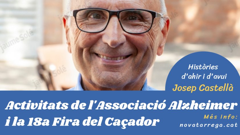 Josep Castellà parla de l'Associació Alzheimer i la Fira del Caçador