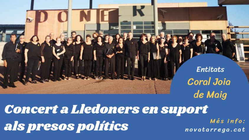 La Coral Joia de Maig d'Anglesola ens explica un concert molt especial