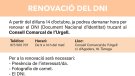 Torna a Tàrrega el servei d'expedició i renovació del DNI