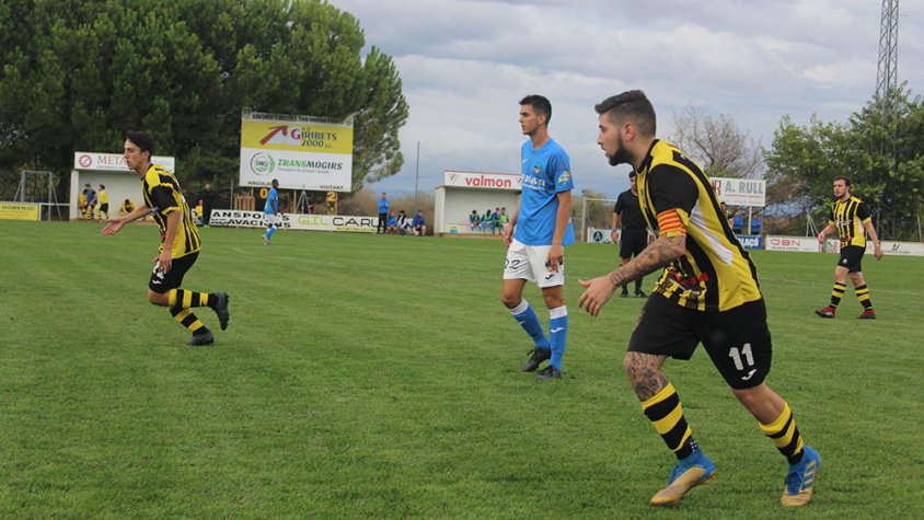 Un moment del partit