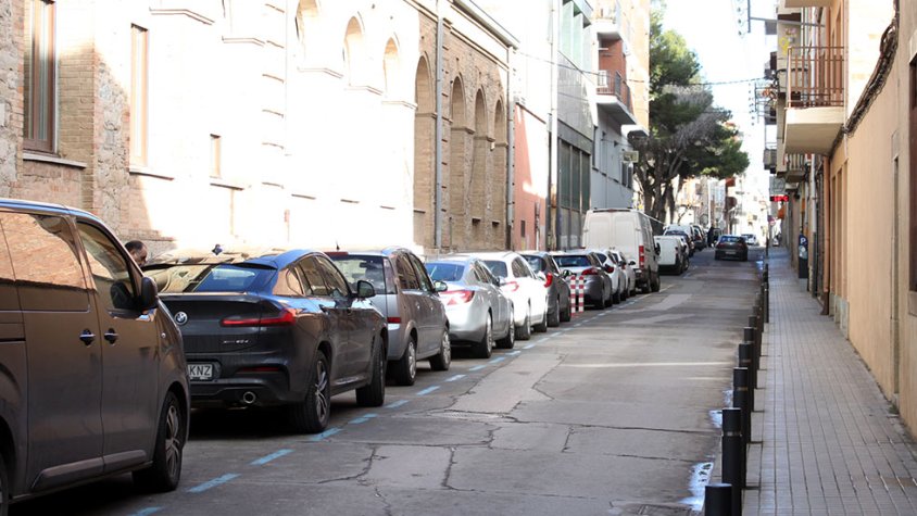 Imatge d'arxiu del carrer de Jacint Verdaguer