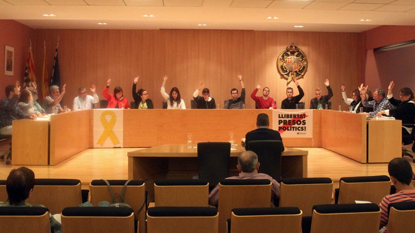 Imatge del ple celebrat dijous passat