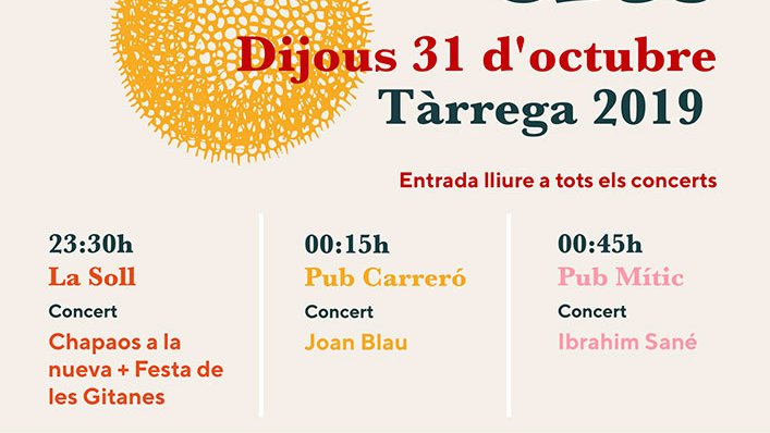 El cartell de l'activitat