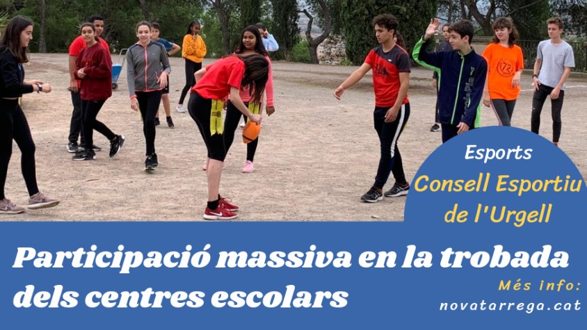 El Consell Esportiu de l'Urgell ens parla de dues iniciatives