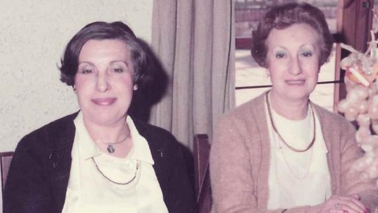 Les germanes Rosina i Maria Teresa Pera Güell