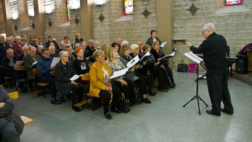 La Coral Ramon Carnicer al Santuari del Carme, dirigida per Vicenç Perera