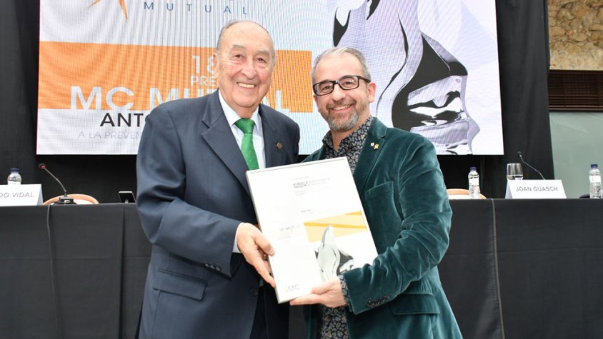 Antonio Pont Amenós, conseller de BAIN, i Enric Reyna, president de MC MUTUAL