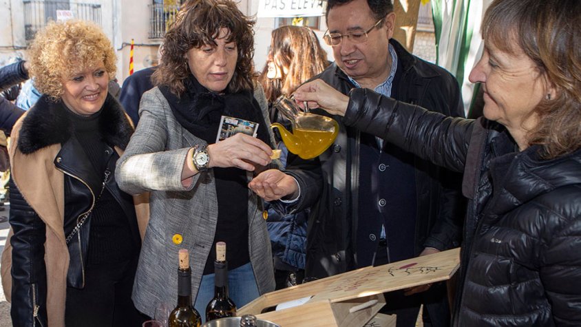 Imatge de la passada edició de la Festa de l'Oli de Belianes