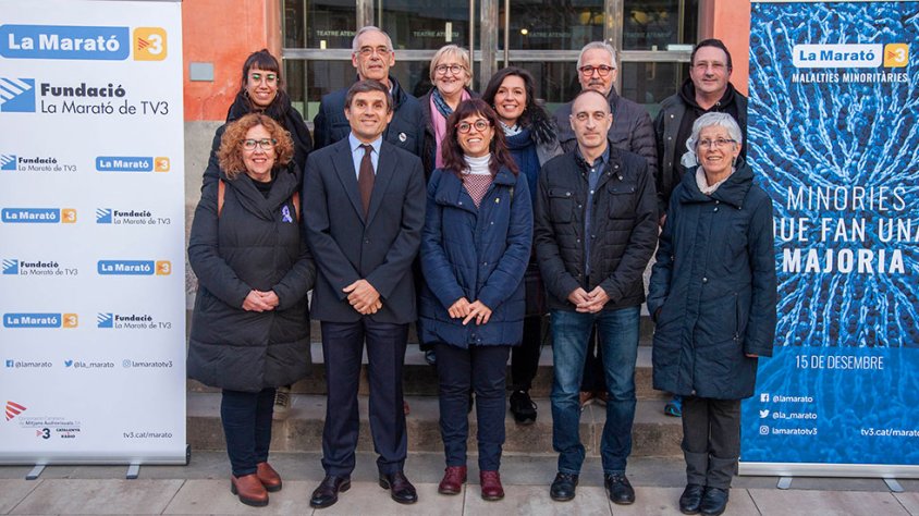 Ahir a la tarda es va presentar La Marató 2019 a Tàrrega