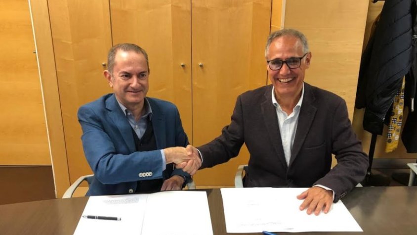 L'acord es va formalitzar ahir