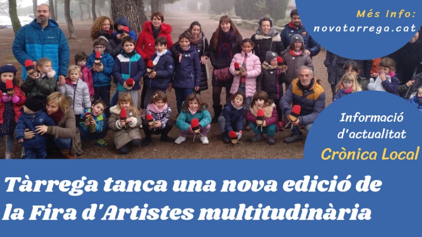 Obrim 'Crònica Local' parlant de l'èxit de la Fira d'Artistes