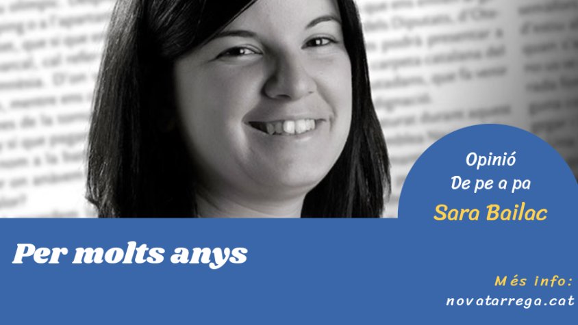 Sara Bailac felicita la Biblioteca a 'De pe a pa'