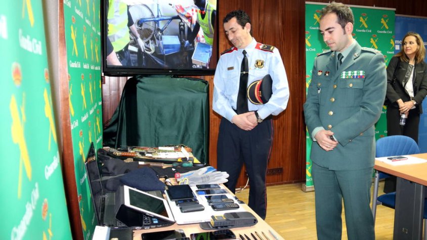 Va ser una operació conjunta de Mossos i Guàrdia Civil