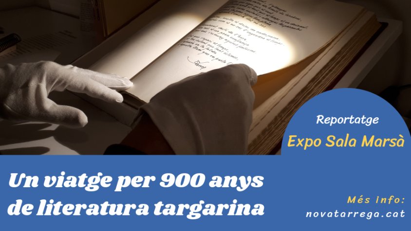 Ens endinsem en l'exposició que acull la Sala Marsà sobre autors targarins
